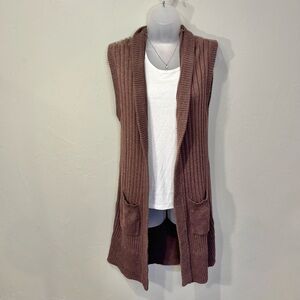 Fall Open Cardigan Size Medium